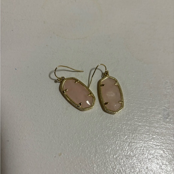 Kendra Scott Jewelry - Pink and gold Kendra Scott earrings